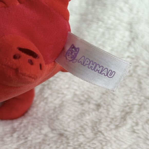 Aphmau MeeMeows 6” Lobster Cat Red Litter 5 Under The Sea Mystery Plush Toy - Picture 4 of 5